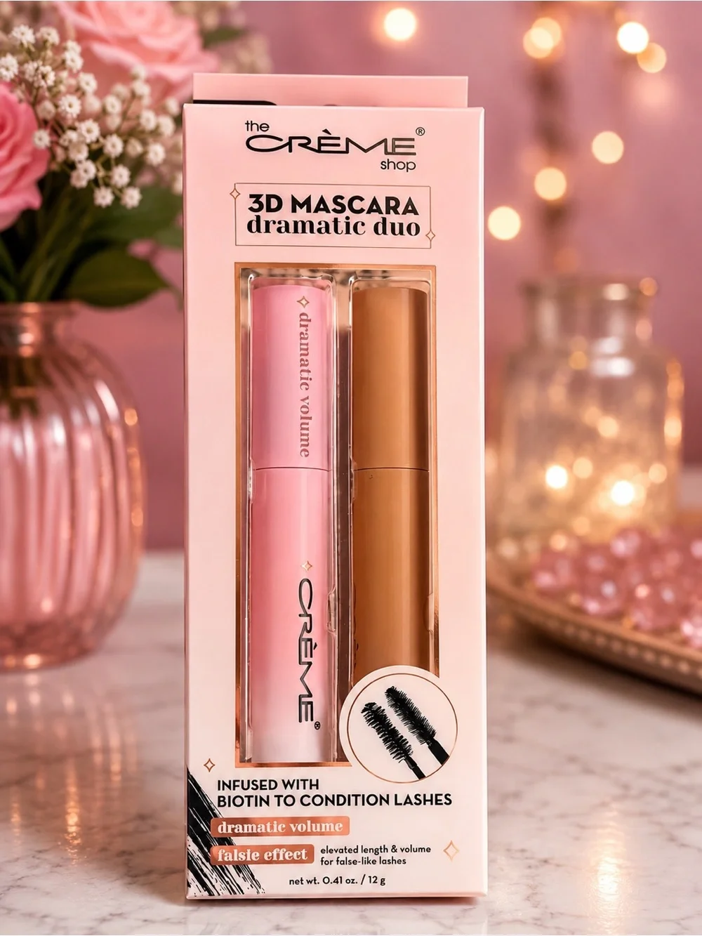 The Crème Shop 3D Mascara Dramatic Duo